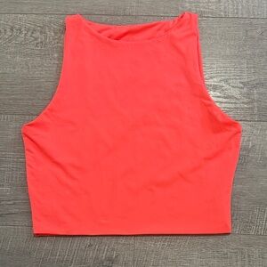 Coral Sleeveless Women's Top